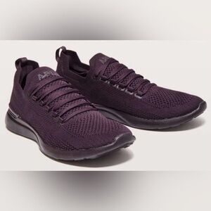 APL x Lululemon Womens TechLoom Breeze Shoe, Black Cherry, sz 10.5